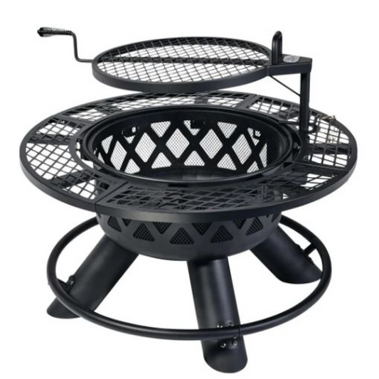 New Style Outdoor Firepit BBQ Grill