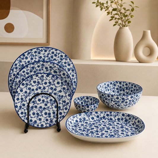 Danny Home™
Danny Home Blue Flower Dinner Set