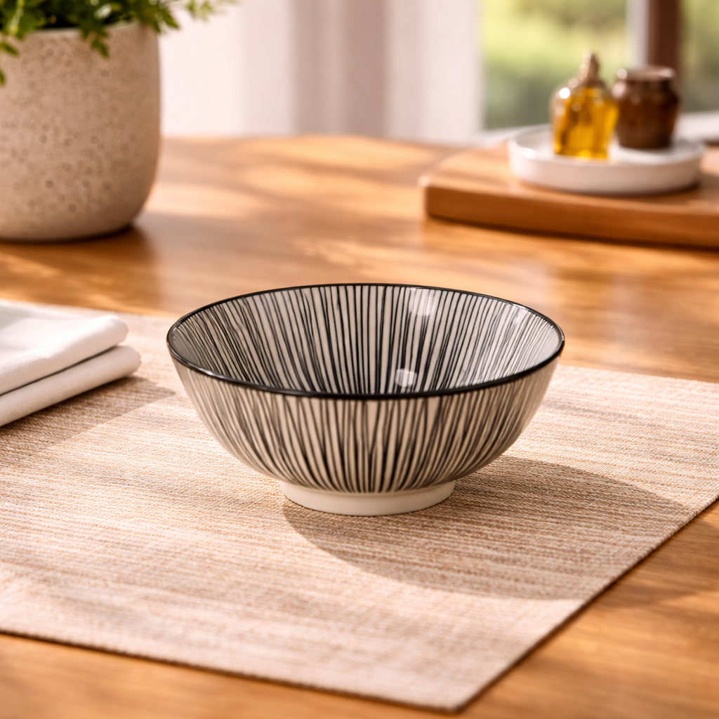 Danny Home Bohemian Ceramic Dessert Bowl 11.4cm
