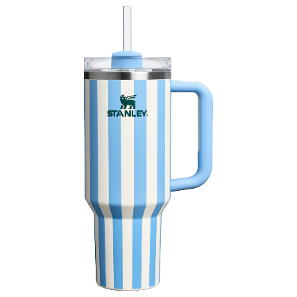 THE QUENCHER H2.0 FLOWSTATE™ TUMBLER | 40 OZ Cornflower Cabana Gloss