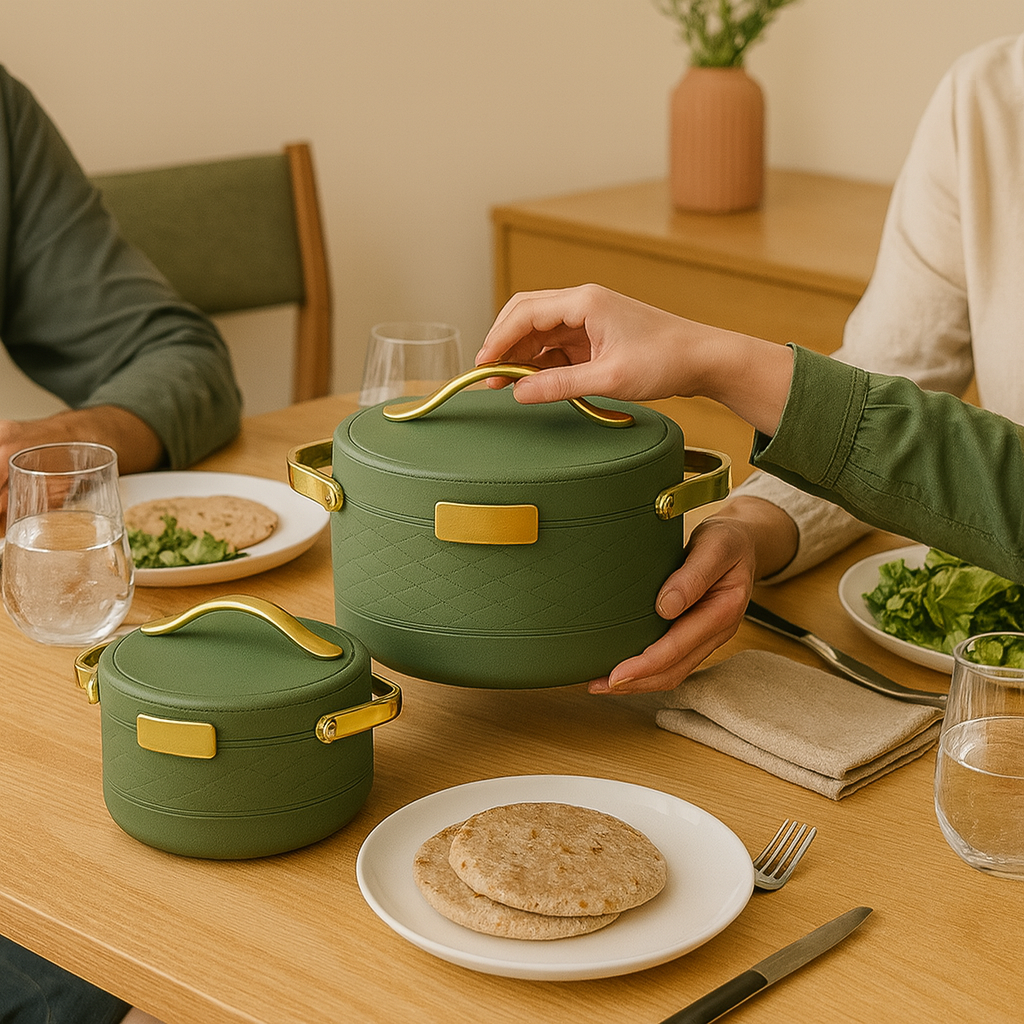 Premium Insulated Hotpots - Sage Green