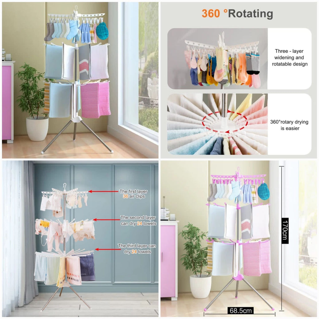 New Versatile Space-Saving Laundry Dryer