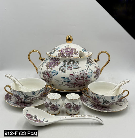Royal Albert 23 Pcs Soup Setl