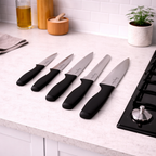 Danny Home Black Knife Set 6Pcs