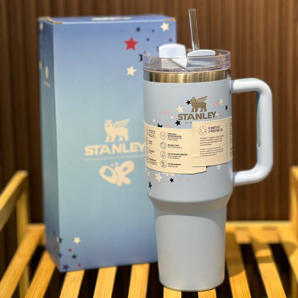 Stanley x Blue Olivia Rodrigo Quencher H2.O FlowState™ Tumbler | 40 OZ