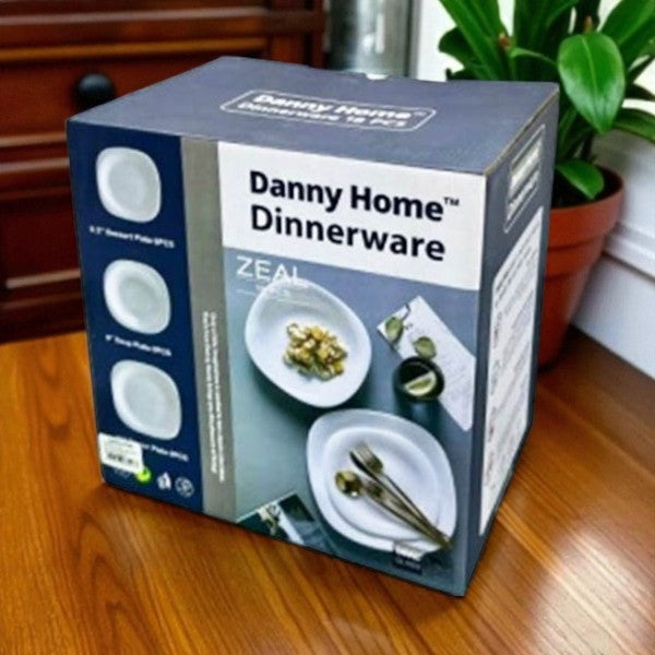 Danny Home Opal Glass Dinnerware Set 18pcs