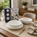 Danny Home Opal Glass Dinnerware Set 18pcs