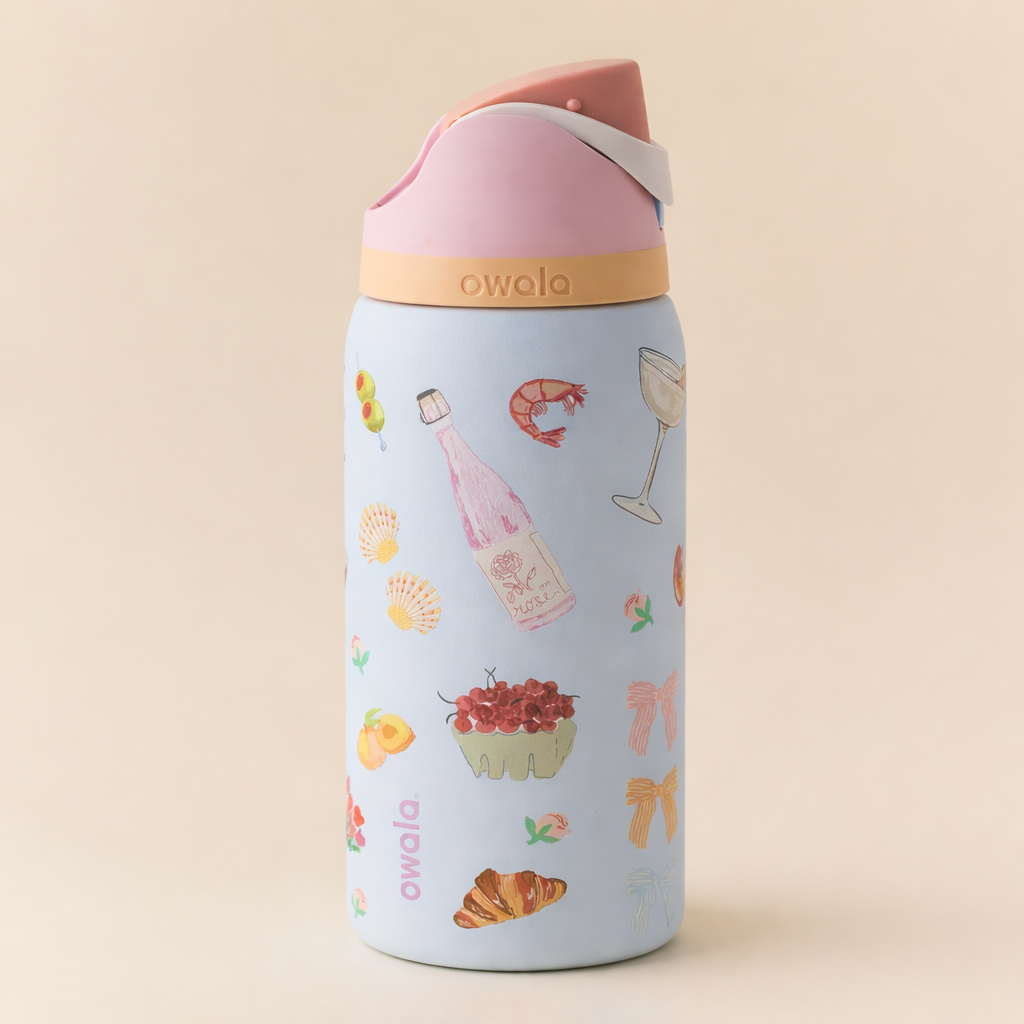 Owala UO Exclusive 32oz FreeSip Bow Water Bottle - Picnic Prep