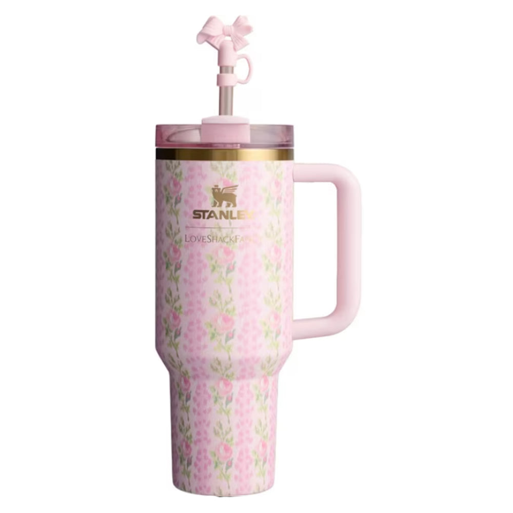 The Stanley x LoveShackFancy Quencher | 40 OZ | Blooming Heirloom  | Original Packaging