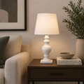 Danny Home White Table Lamp 45.5cm