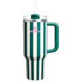 The Quencher H2.0 Flowstate™ Tumbler | 40 OZ - Emerald Cabana Gloss