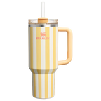 The Quencher H2.0 Flowstate™ Tumbler | 40 OZ - Butter Cabana Gloss
