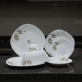 Floral Elegance Opal Dinner Set