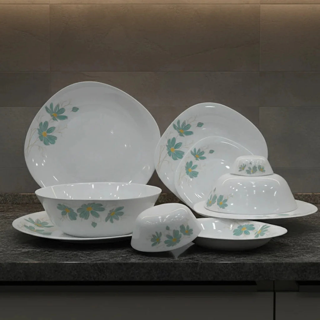 Floral Delight Opal Dinner Set