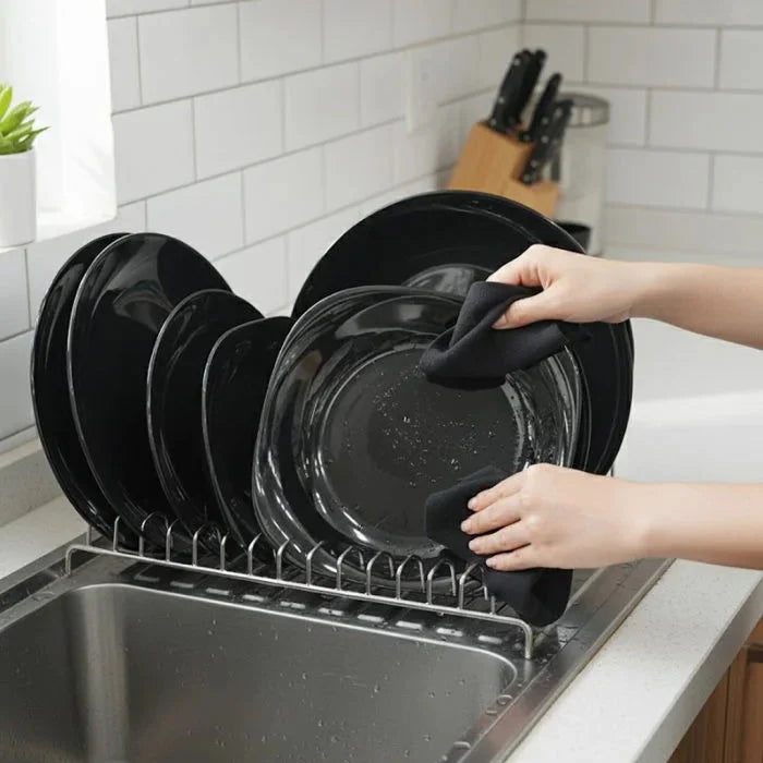 Luxury Black Dinnerware Set