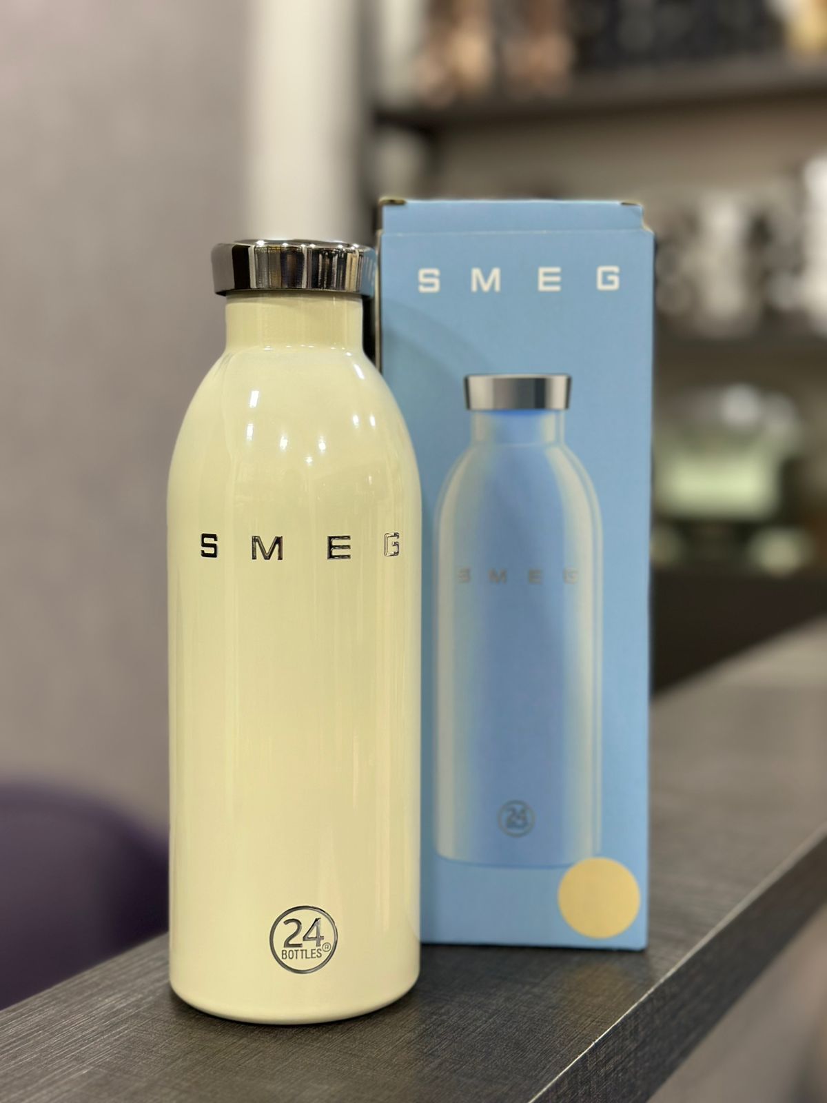 Smeg 24oz Bottle 500ml | Yellow