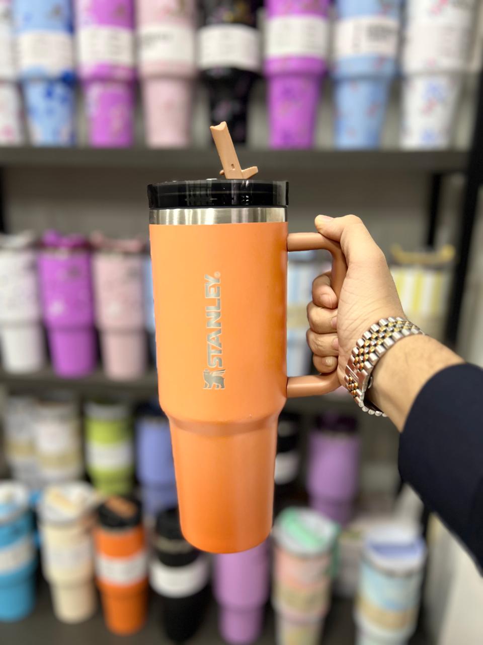 The Quencher ProTour Flip Straw Tumbler | 40 OZ - Orange