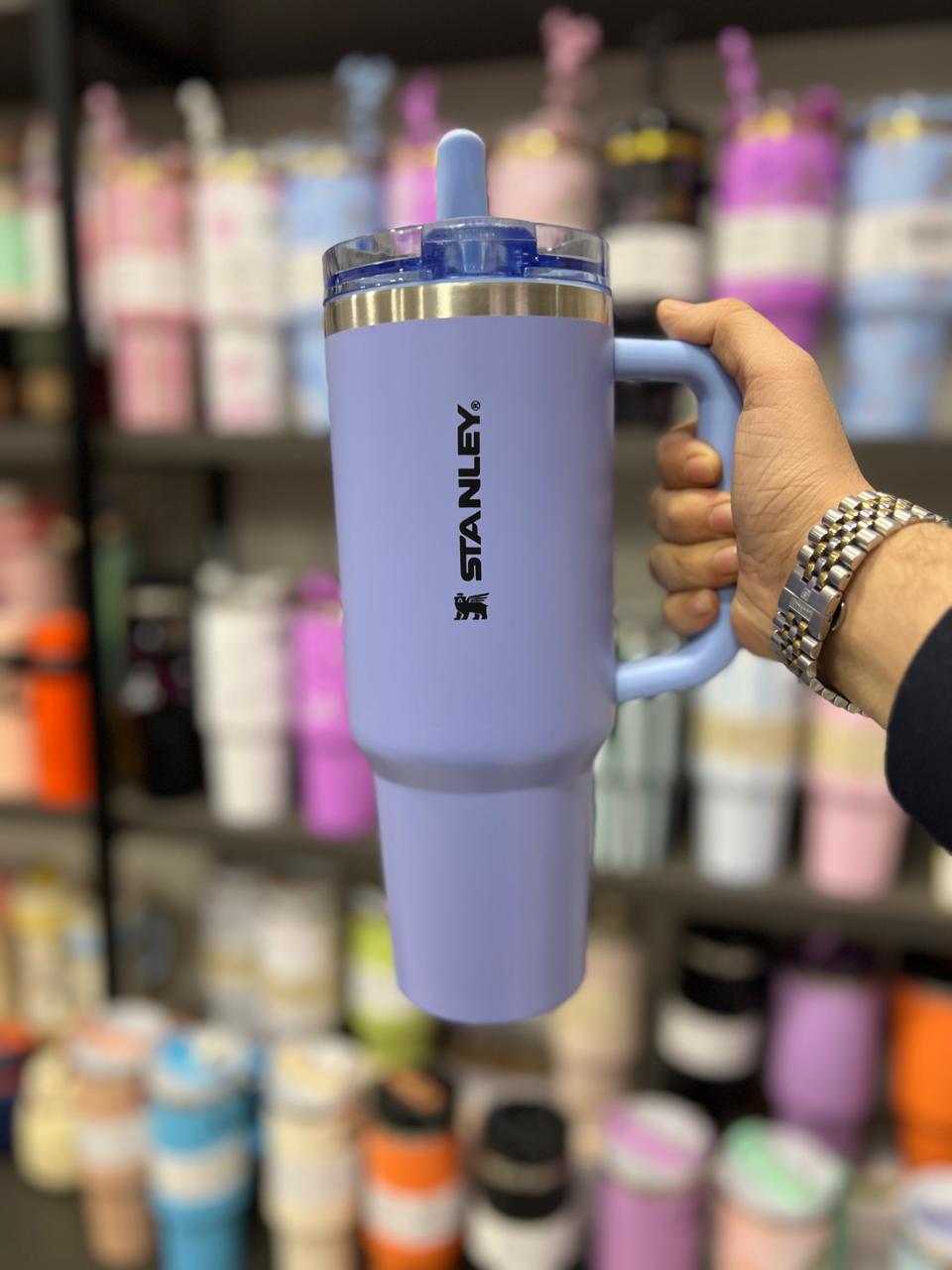 The Quencher ProTour Flip Straw Tumbler | 40 OZ - Blue