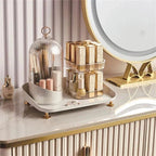 Rotating Style Brush & Lipstick Organizer