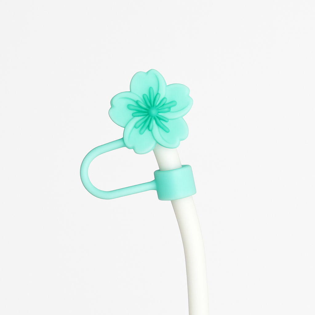 Flower Style Straw Stopper