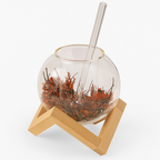 Double-Walled Lunar Glass Cup – 250ml