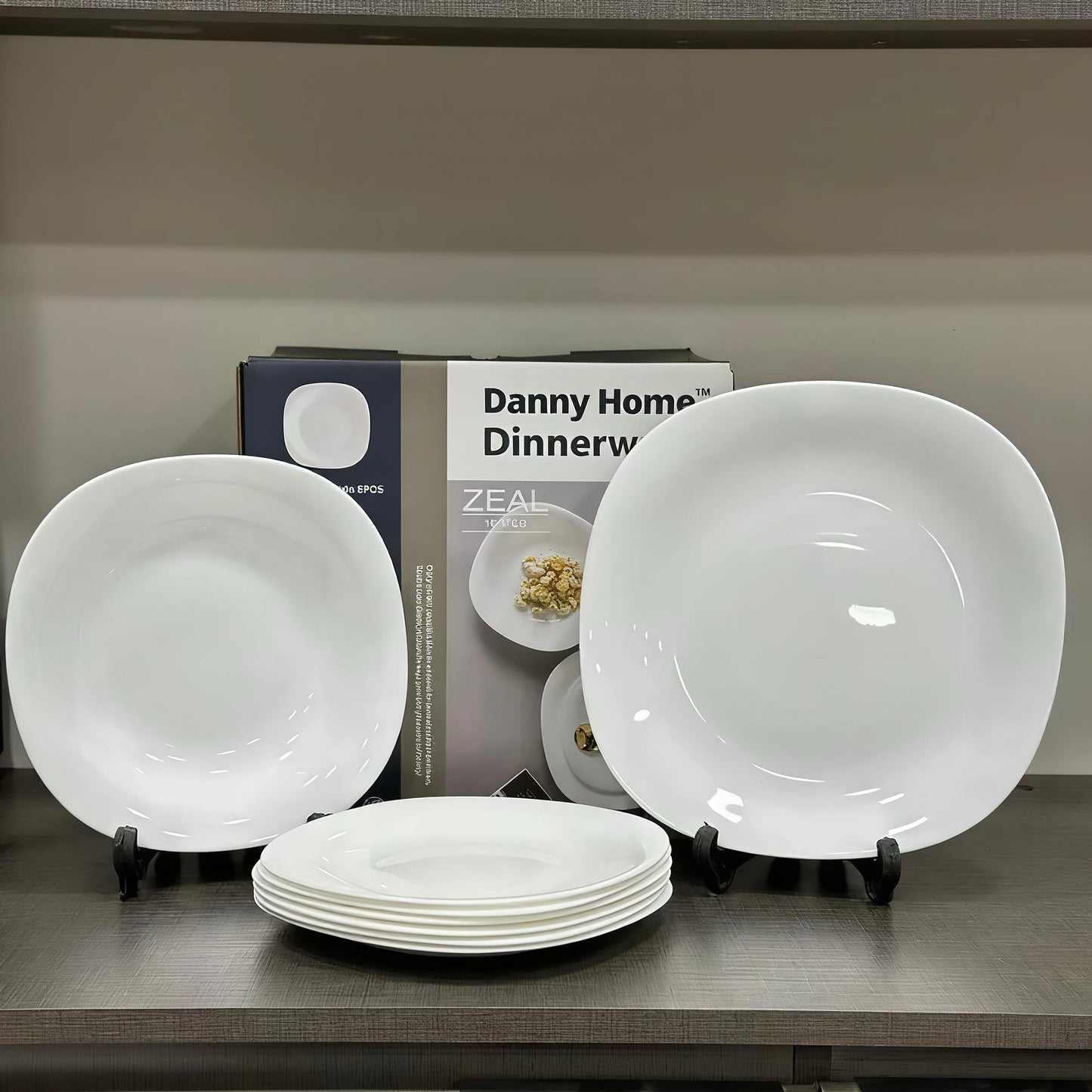 Danny Home Opal Glass Dinnerware Set 18pcs