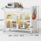 Binca Luxe Counter Cabinet