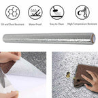 Silver Self Adhesive Kitchen Oil-Proof Waterproof Aluminum Foil