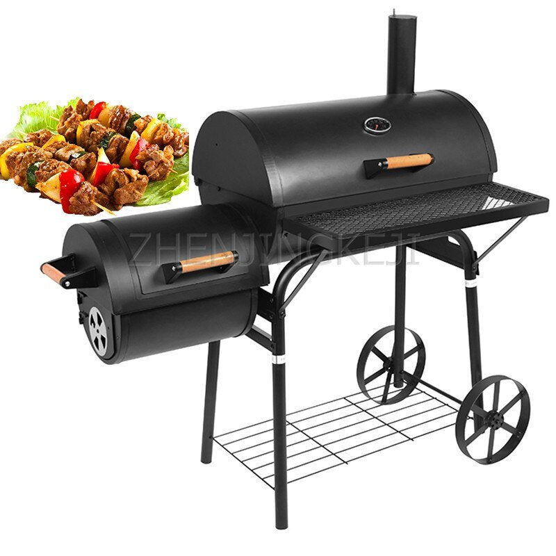 American Smoked Oven Charcoal Outdoor Barbecue Grill