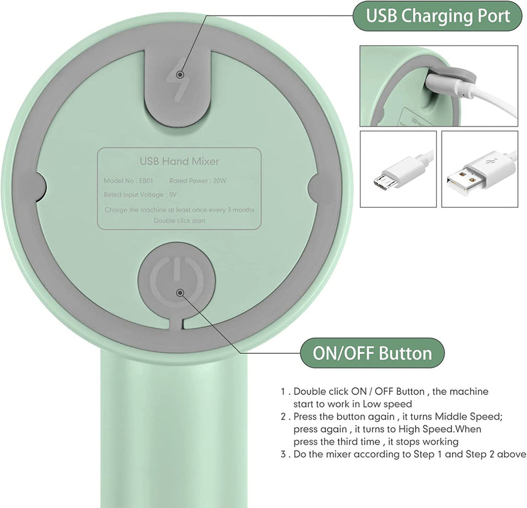 2 in 1 Electric Hand Mixer