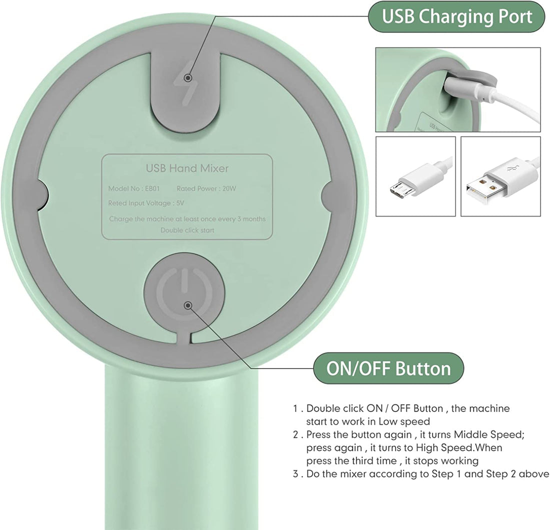 2 in 1 Electric Hand Mixer