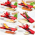 Mandoline 6 in 1 Vegetable Grater