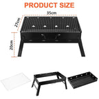 Barbecue Grill Portable Book Style