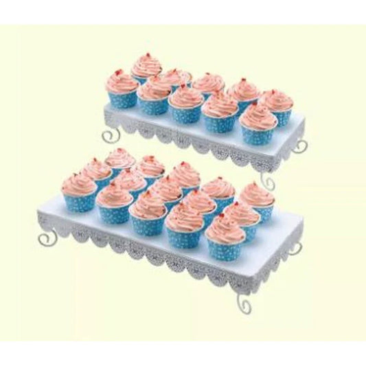 2 Tier Pastry Stand Set