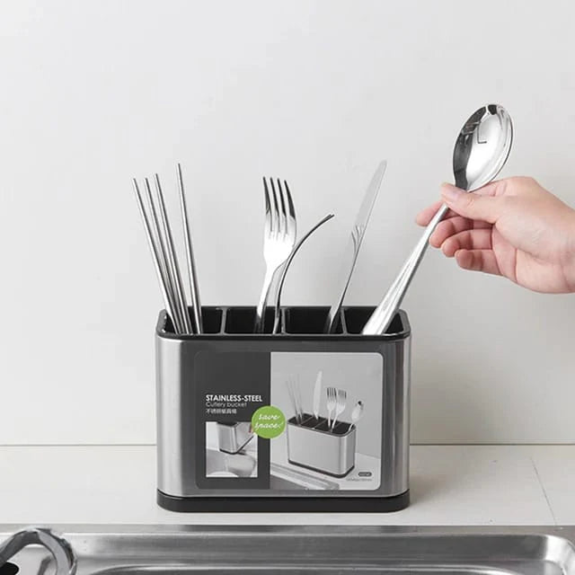 Stainless Steel Tableware Cutlery Organizer