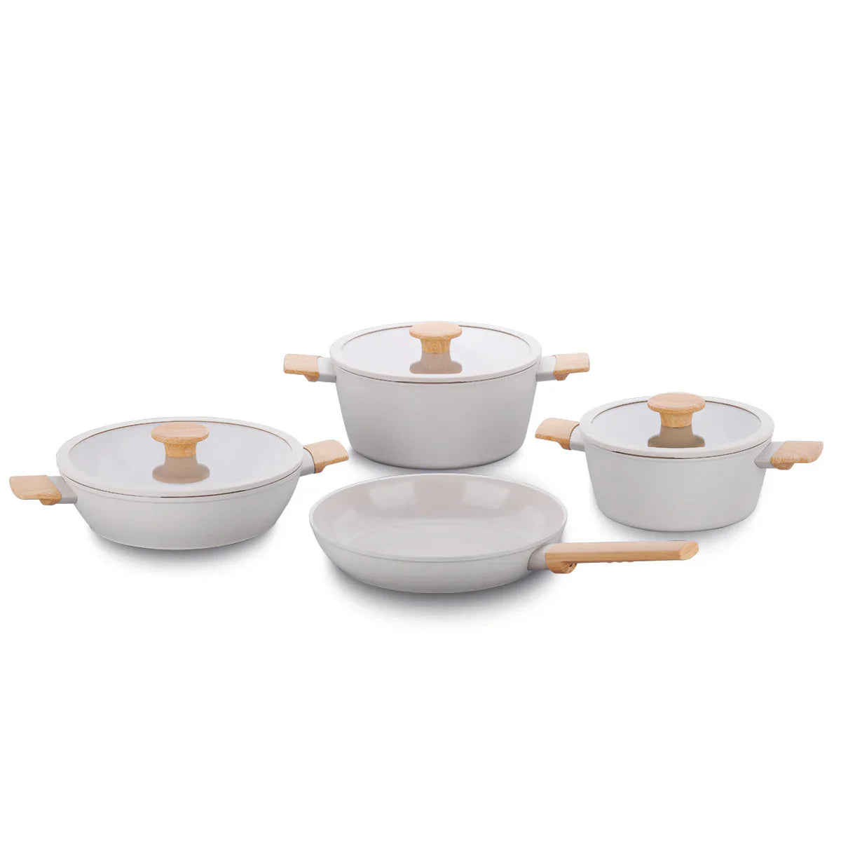 Korkmaz Seravita 7Pcs Cookware Set
