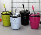 New Korean Style Insulated Mug Portable Thermal Drinking Cup