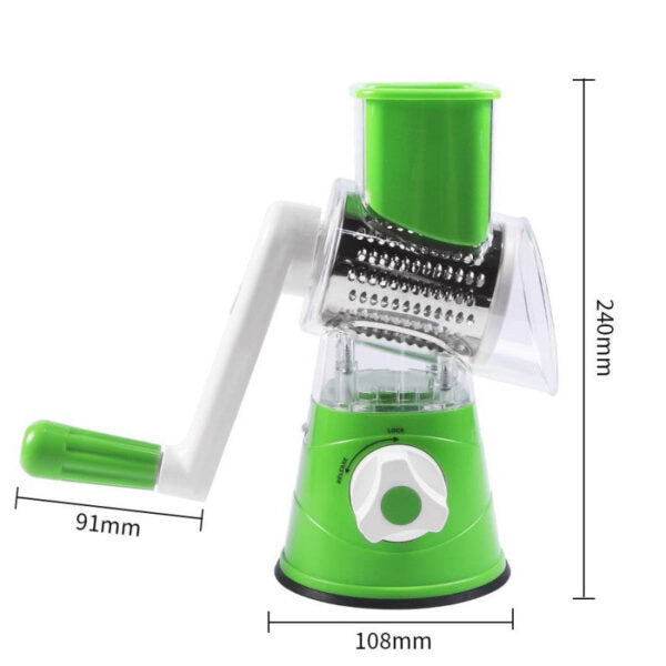 3 In 1 Rotatery Shredder Slicer Grinder