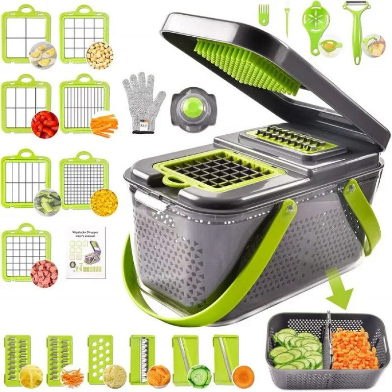 New Vegetable Chopper Slicer Dicer