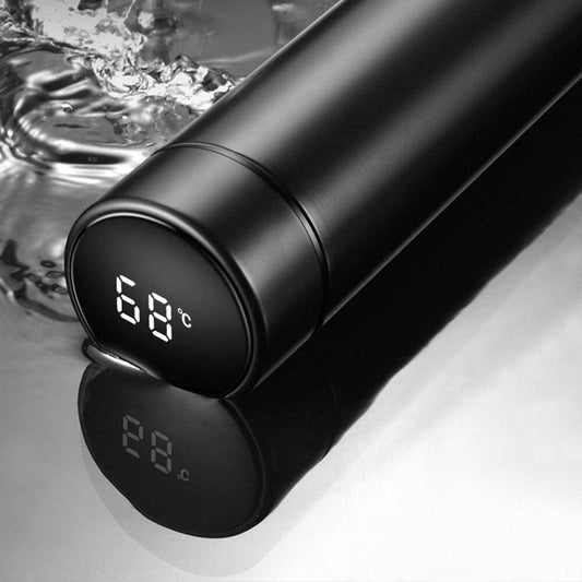 Smart Digital Thermal Vacuum Flasks Stainless Steel Touch Screen Water Bottle