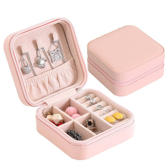 Imported Women Stud Earrings Collection PU Leather Book Earring Storage Box Creative Jewelry Display Holder Jewelry Organizer
