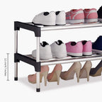 6 Layer Stainless Steel Layer Shoe Rack