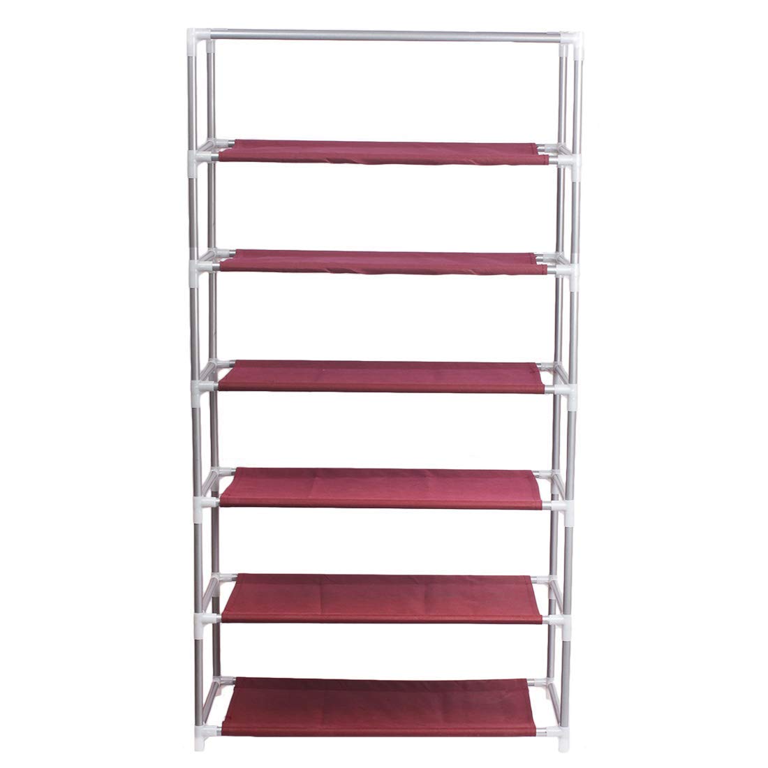 6 Layer Storage Shoe Rack with Wardrobe Cover