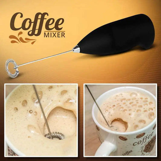 Handheld Coffee Egg Beater Milk Froth Wand Electric Hand Whisk For Egg Whites Mini Smoothie Blender Coffee Latte Hot Chocolate Egg Beater