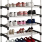 6 Layer Stainless Steel Layer Shoe Rack