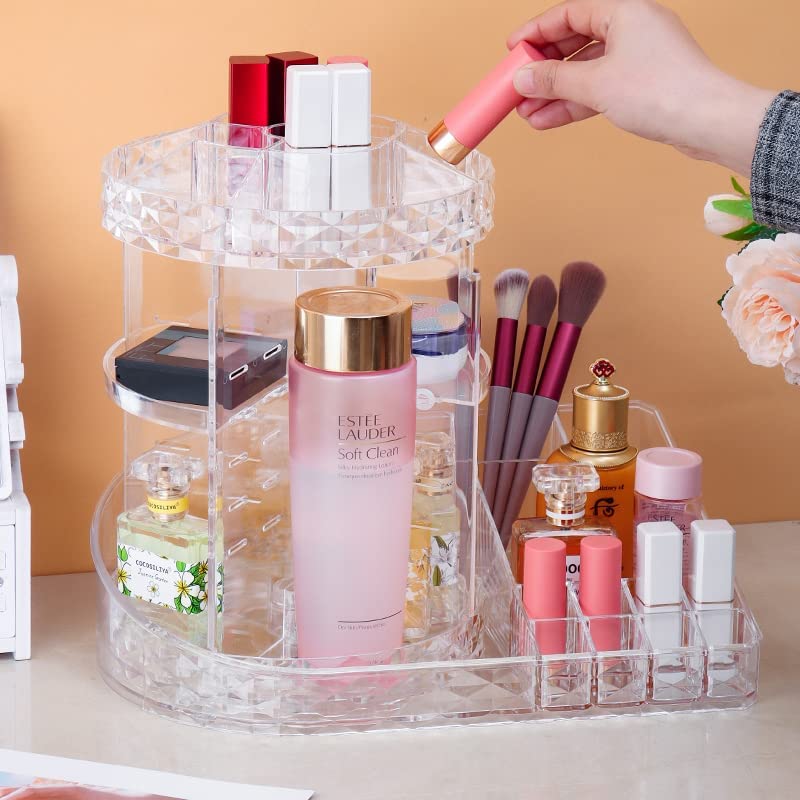 Luxury Clear Makeup Storage Organizer