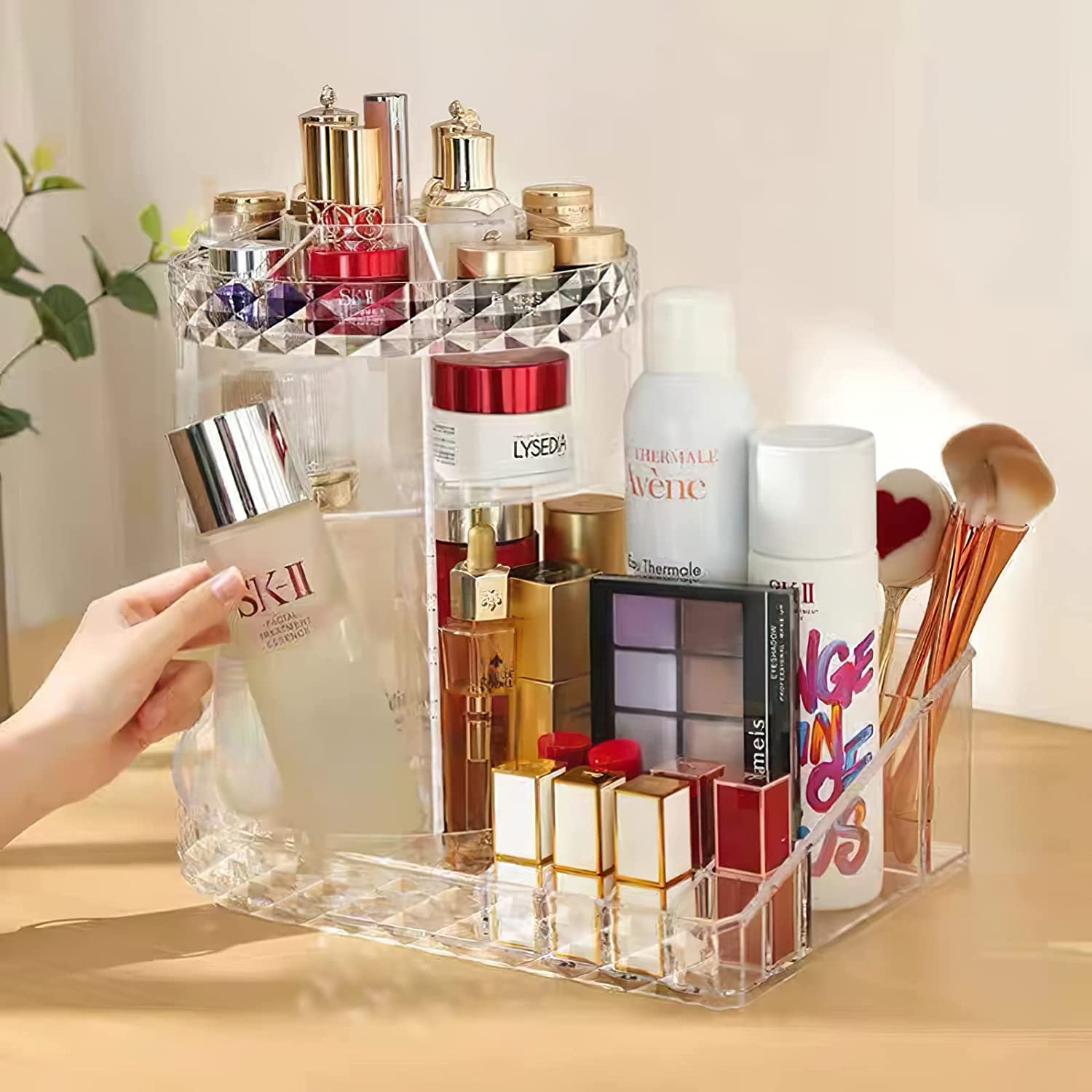 Luxury Clear Makeup Storage Organizer