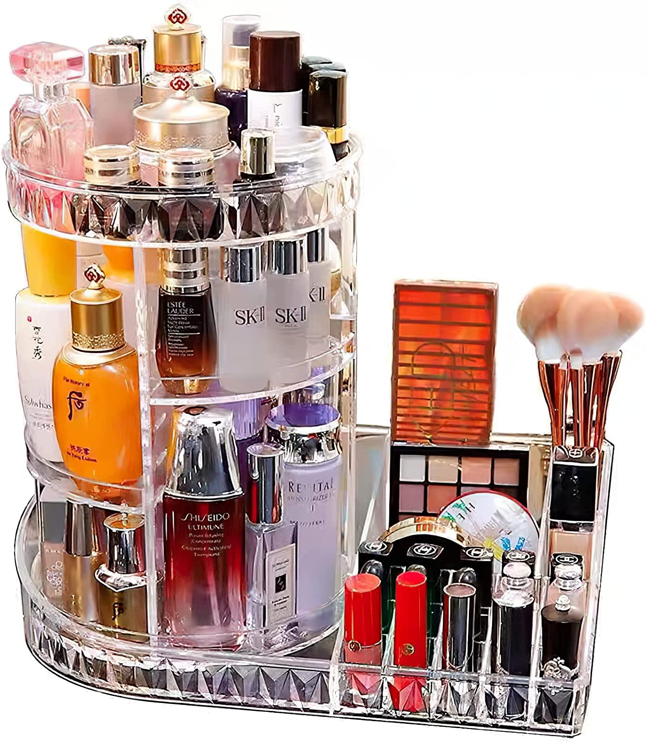 Luxury Clear Makeup Storage Organizer