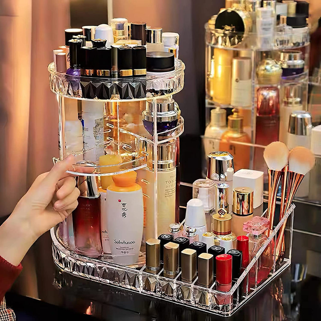 Luxury Clear Makeup Storage Organizer