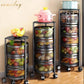 Kitchen Vegetable Basket Rotating Organizer